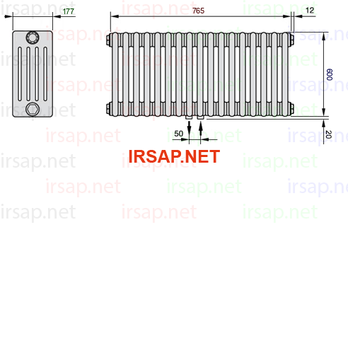 Радиатор IRSAP Tesi 50600/17 T50 CL 01